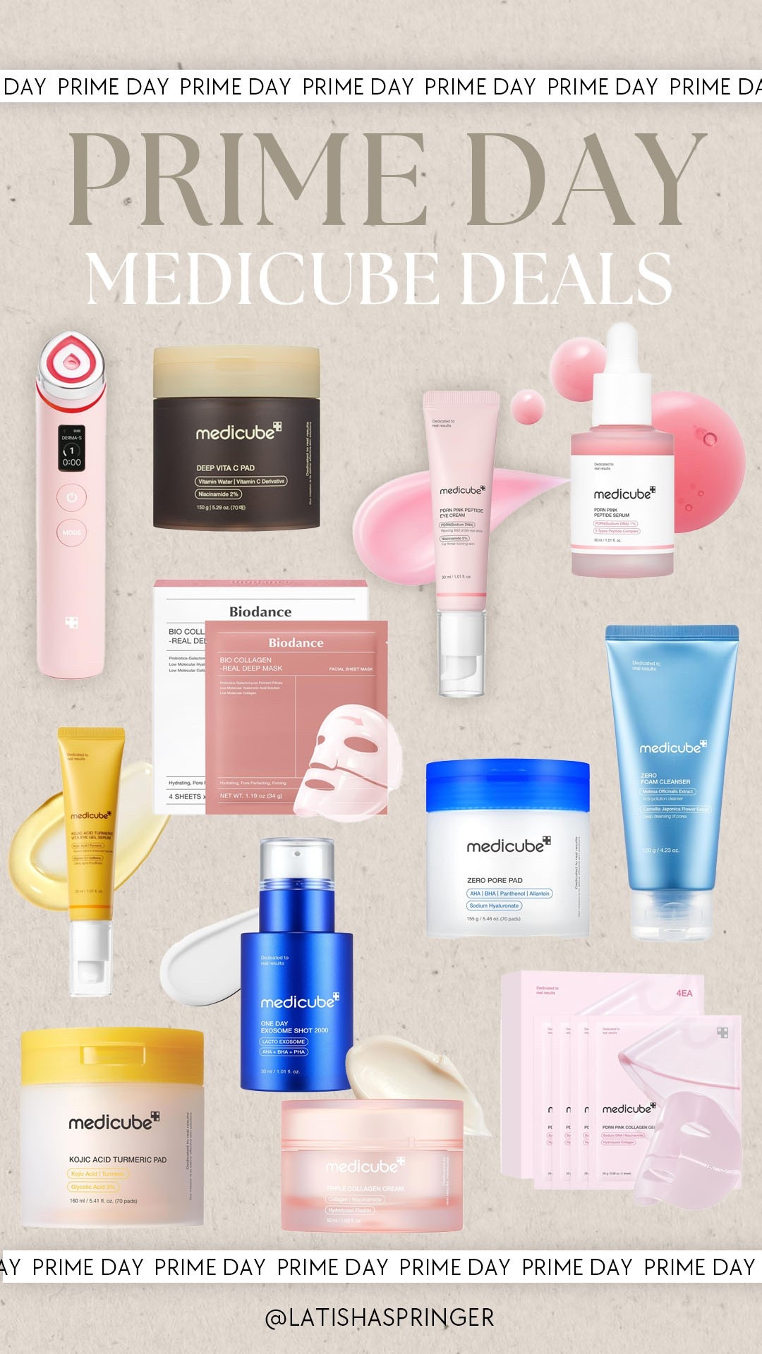 All of my Medicube skincare faves are on sale for Prime Day!!

#primeday

Prime day deals. Amazon deals. Amazon beauty. Amazon prime day deals. Medicube skincare on sale. Musr have skincare.

#LTKSeasonal #LTKSaleAlert #LTKBeauty