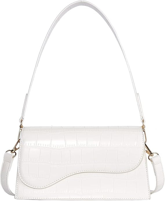 Telena Shoulder Bag for Women Vegan Leather Women's Shoulder Purses Handbags with 2 Removable Str... | Amazon (US)