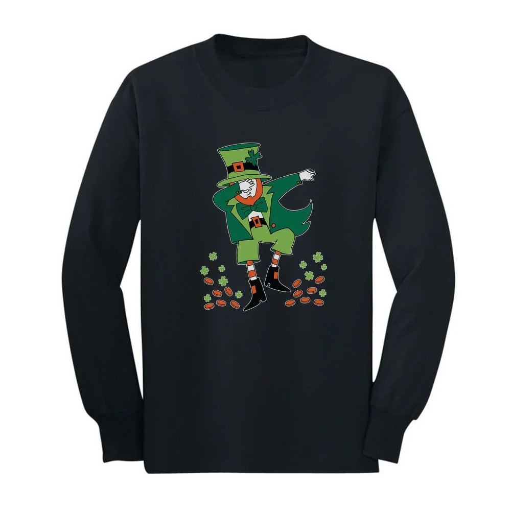 Tstars Boys Unisex Gifts for Irish St Patricks Day Clovers Dabbing Leprechaun Kids St Patricks Da... | Walmart (US)