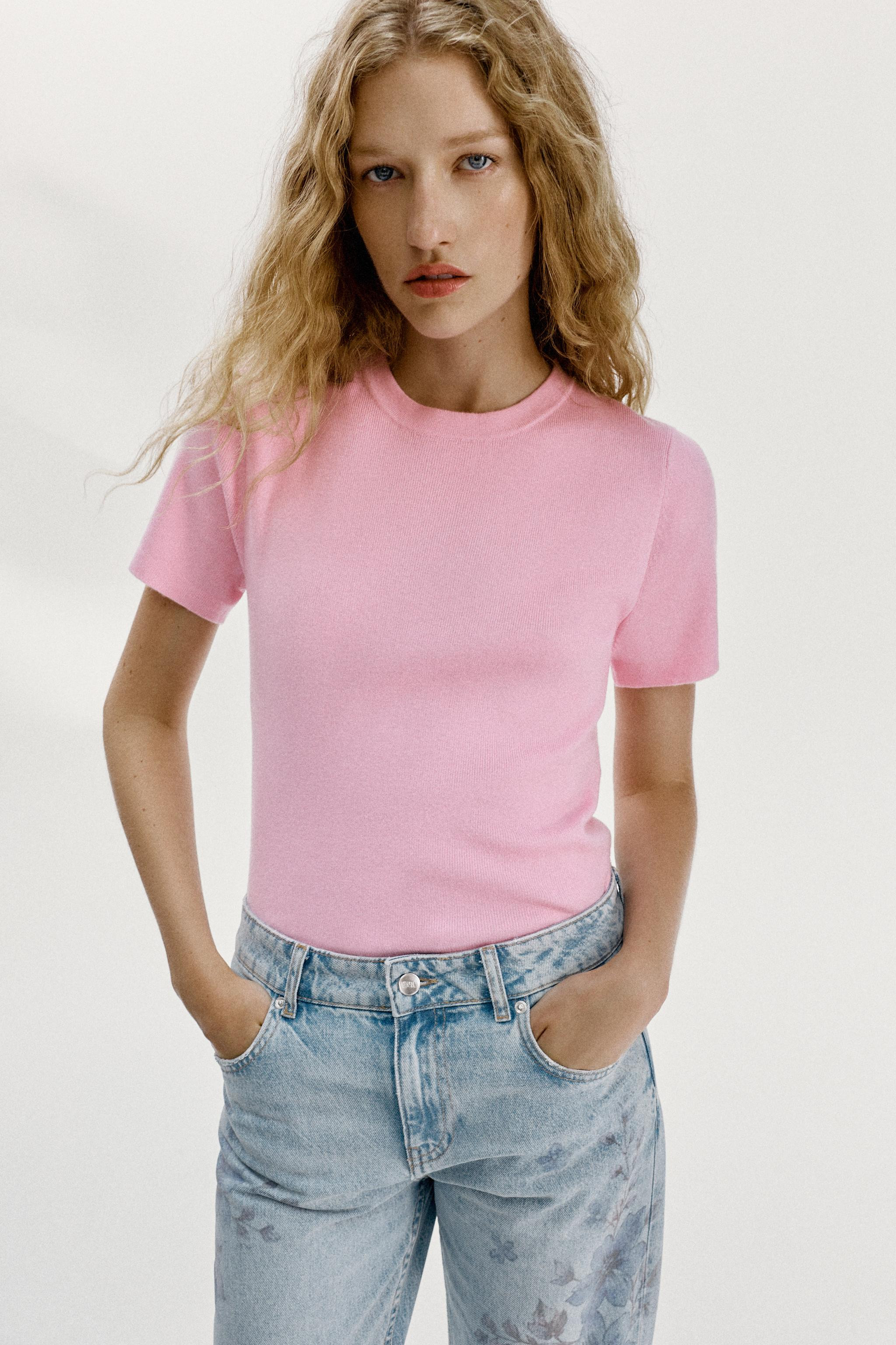 SOFT-TOUCH KNIT TOP | Zara UK