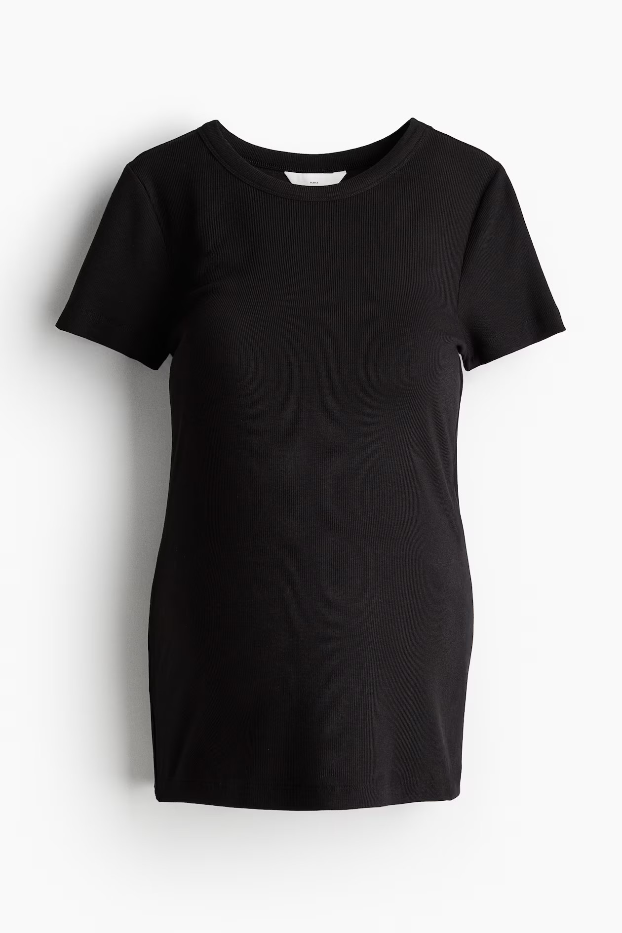 MAMA Ribbed Top - Black - Ladies | H&M CA | H&M (US + CA)