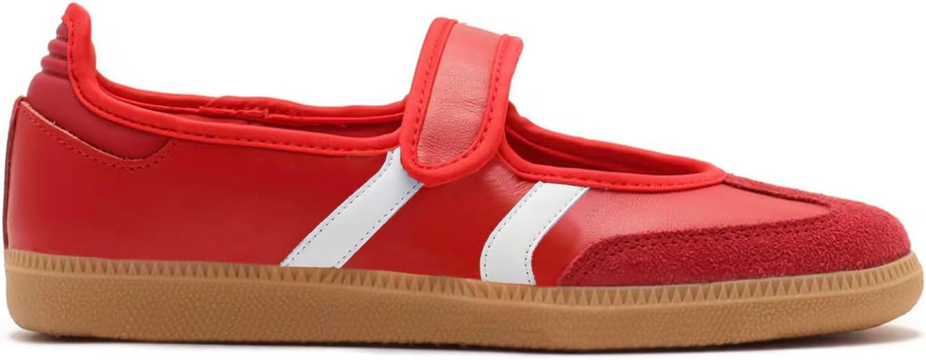 Mary Jane Sneakers for Women Slip on Ballet Flats Walking Retro Sneakers | Round Toe Mary Jane Sh... | Amazon (US)