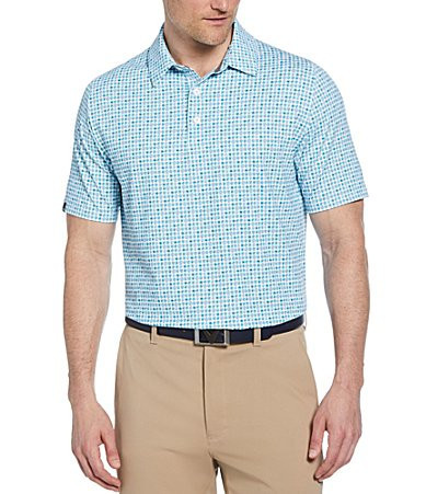 Callaway 18th Hold Food Print Short Sleeve Golf Polo Shirt - M | Dillard's