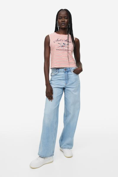 Printed Tank Top | H&M (US + CA)