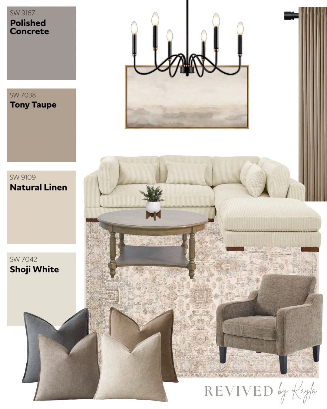 Neutral taupe and gray living room design mood board 🤎🩶

#homedesign #homedecor #homedecorating #interiordesign #interiordecor #livingroom #livingroomdecor #neutralhome #neutraldecor #design #home #cozy #modern #amazon #wayfair

#LTKHome