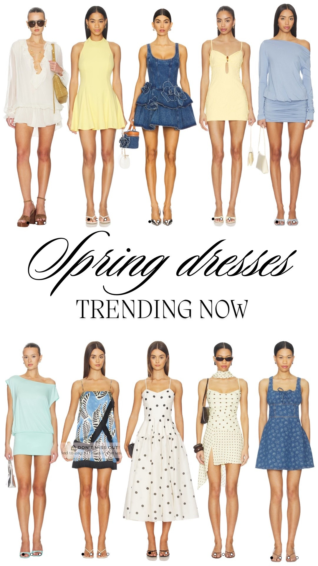 Spring Dress Edit 🌸

Sharing my curated spring dress collection — light, feminine, and perfect for the season.

Think soft fabrics, flattering silhouettes, delicate draping, and fresh colors that feel effortless and elegant. These dresses are perfect for spring events, brunches, vacations, and warm sunny days.

From romantic florals to chic minimal styles, these pieces are designed to highlight the body while still feeling comfortable and easy to wear.

All my favorite spring dress finds are linked in my LTK so you can shop the looks easily. ✨

#LTKootd #LTKSeasonal #LTKFestival