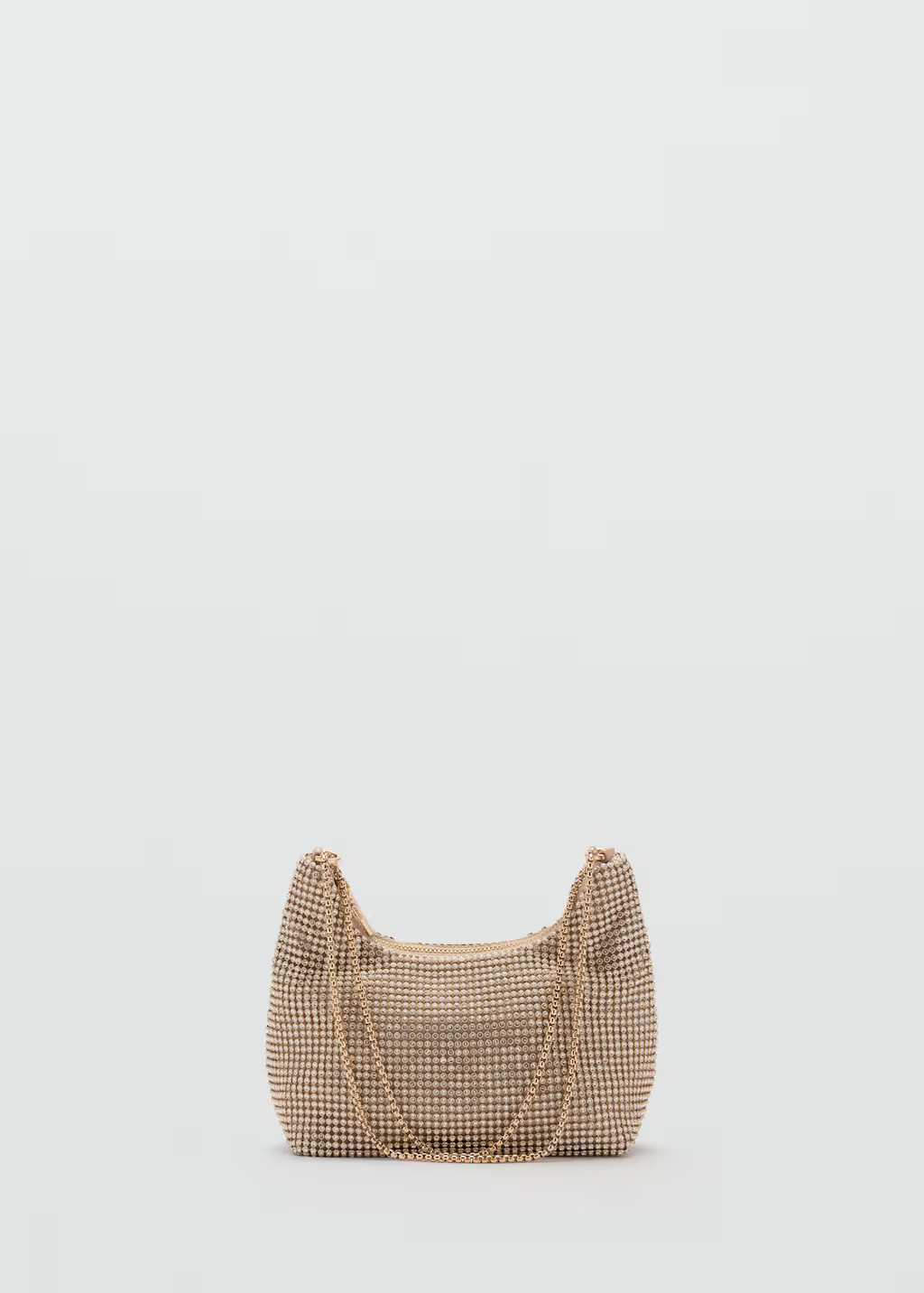 Chain bag with crystals | MANGO (UK)