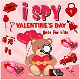 I Spy Valentine's Day Book for Kids: A Fun Activity Coloring and Guessing Game from A to Z with A... | Amazon (US)