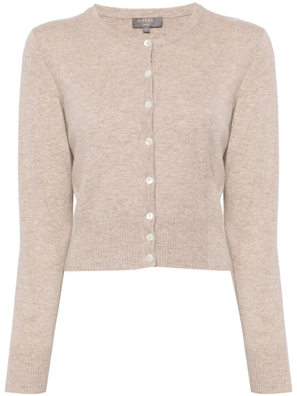 N.Peal long-sleeve Cashmere Cardigan | Neutrals | FARFETCH UK | Farfetch Global