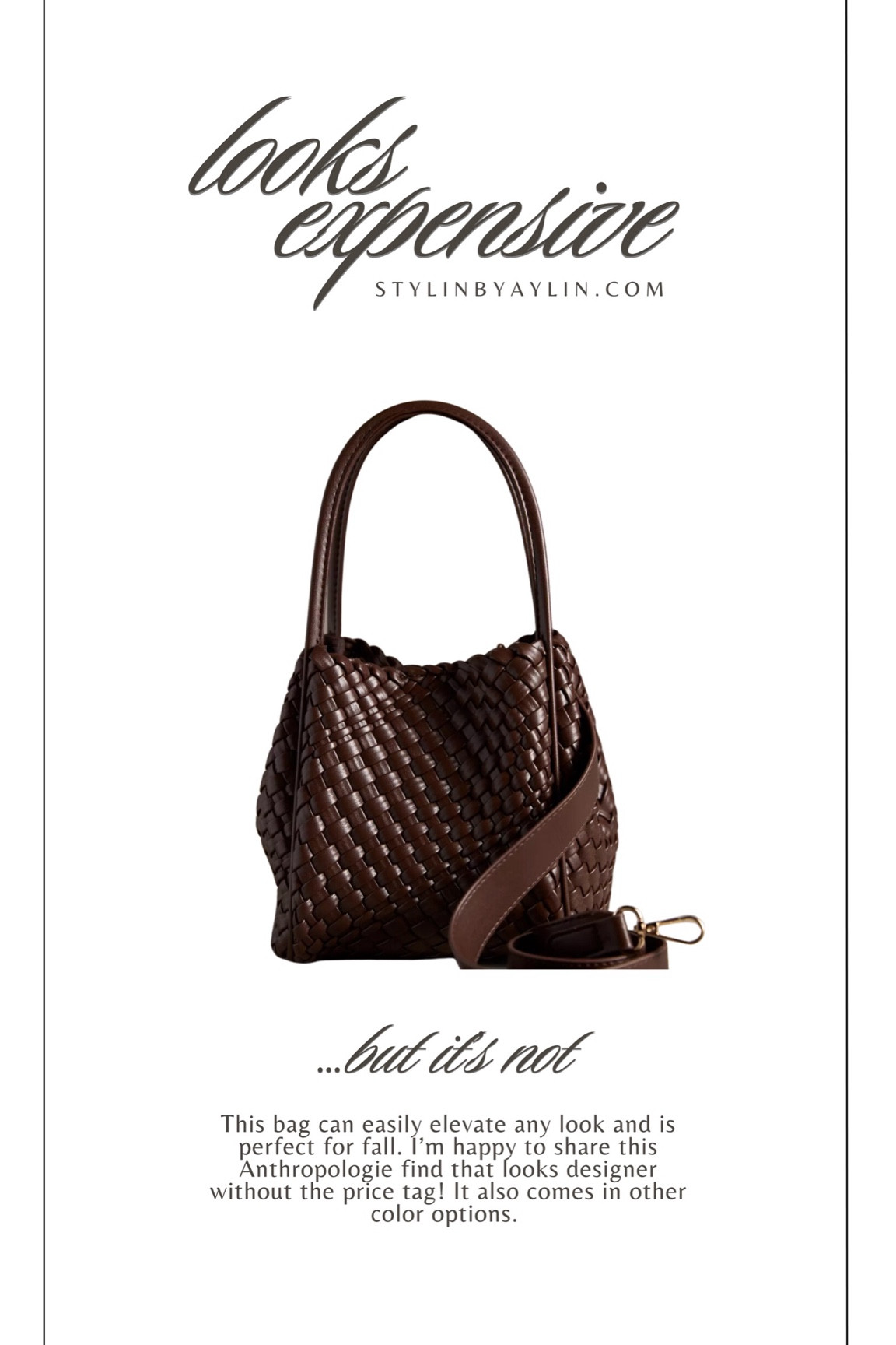 Looks expensive… but it’s not! #stylinbyaylin #aylin

#LTKItBag #LTKFindsUnder100 #LTKStyleTip