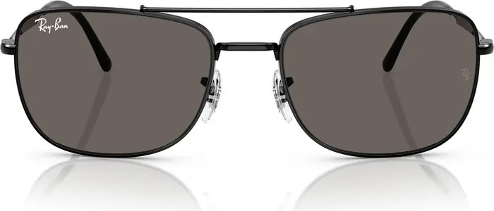 Ray-Ban 62mm Rectangular Sunglasses | Nordstrom | Nordstrom