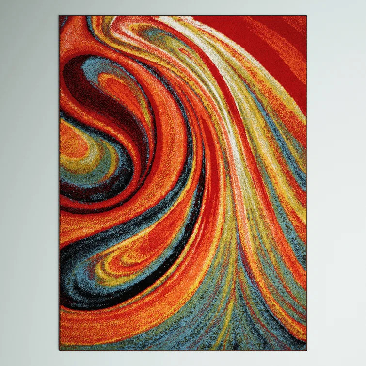 Olgethorpe Abstract Indoor Rug | Wayfair North America