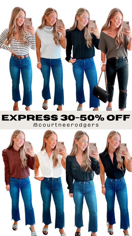 Express 30-50% off site wide! 🩷 Wearing size small in all tops!

Express, workwear, fall outfits, casual style, sweaters 

#LTKstyletip #LTKfindsunder100 #LTKsalealert