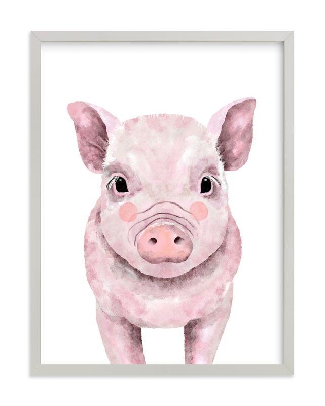Baby Animal Pig | Minted