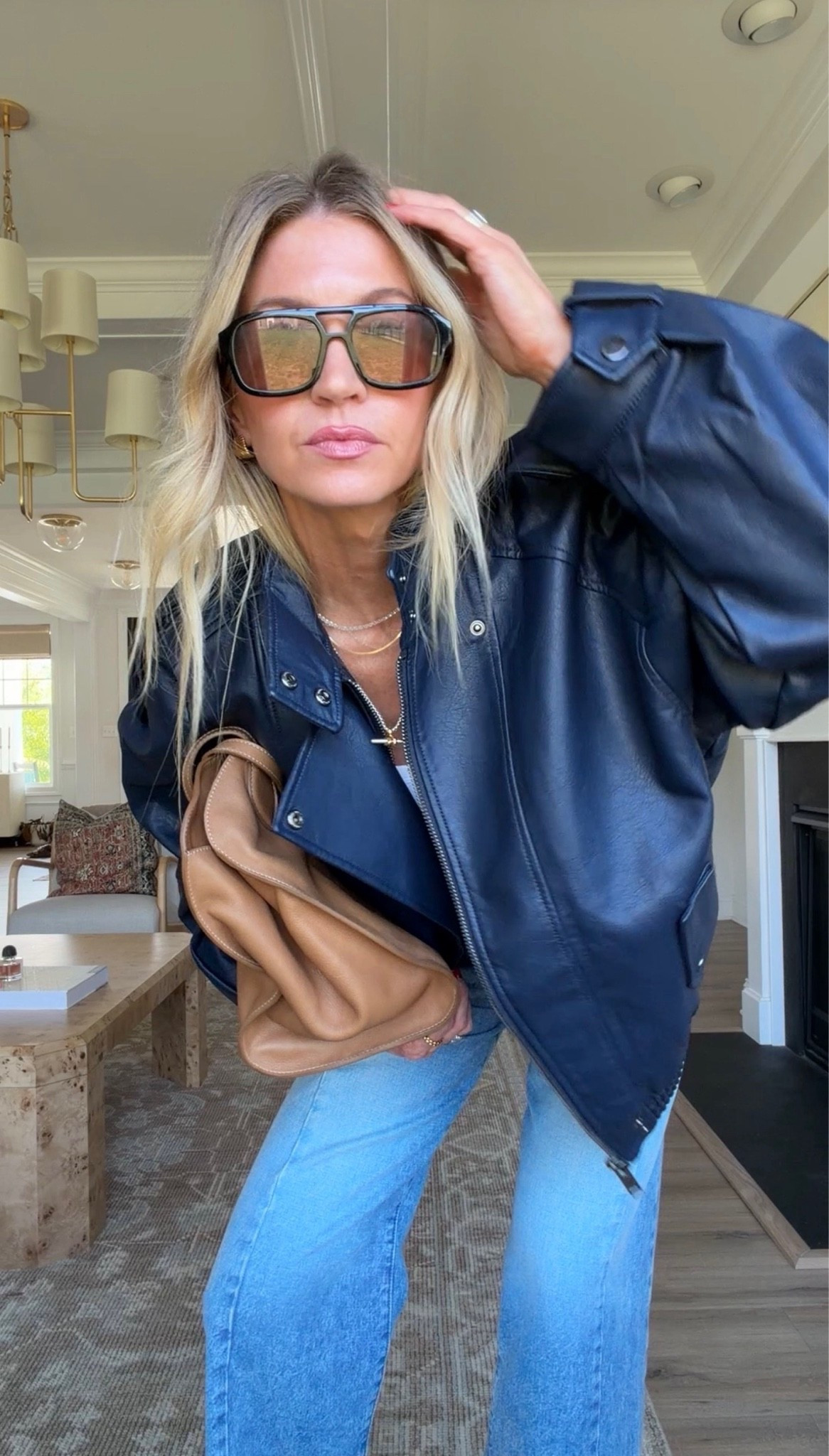 Picky girl faux leather jacket

#LTKootd #LTKgrwm #LTKSeasonal