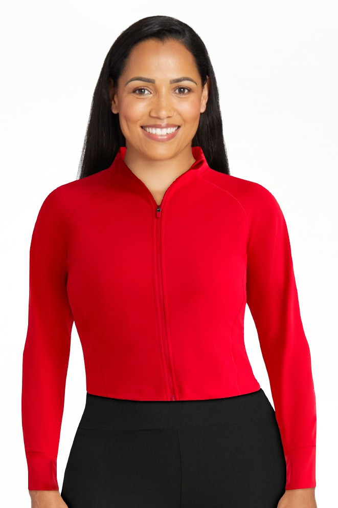 Avia Women's SoftSculpt Crop Jacket, Sizes XS-XXXL | Walmart (US)