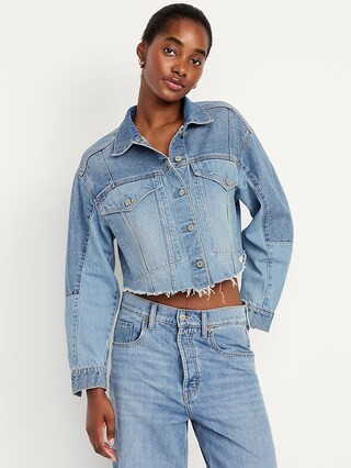 Cropped Jean Jacket | Old Navy (US)