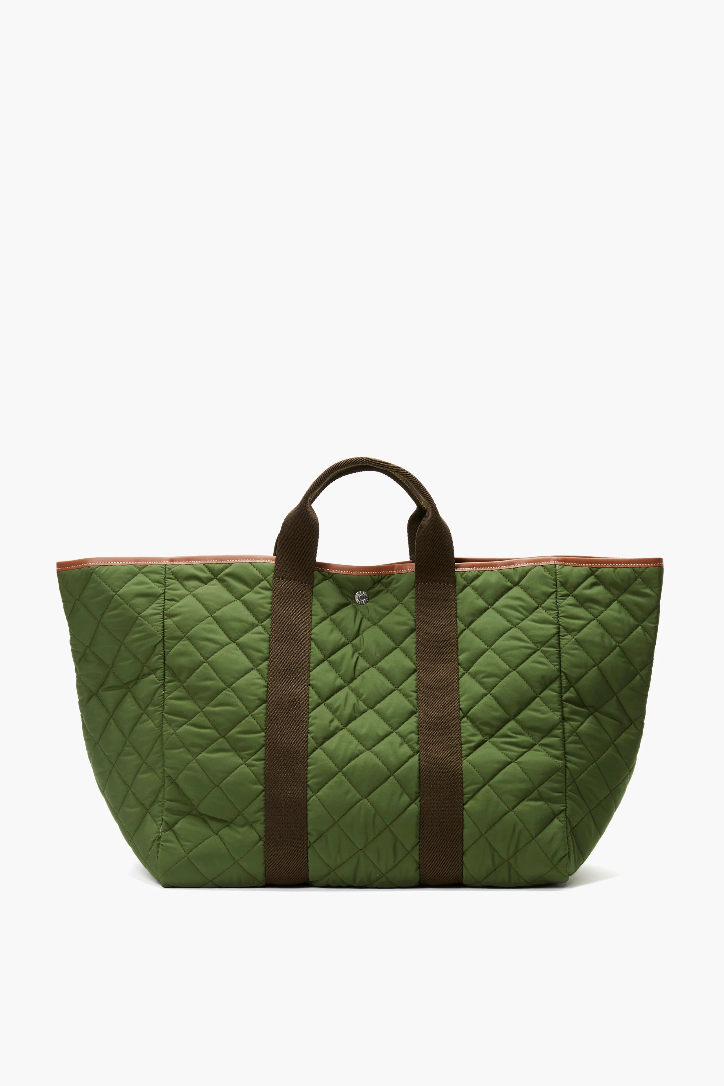 Kaki Traversee L Quilted Tote | Tuckernuck (US)