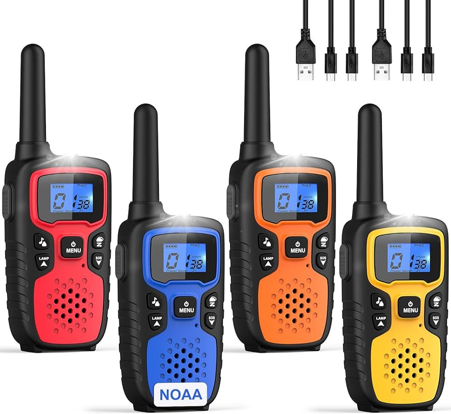 Wishouse Walkie Talkies for Adults Long Range-Handheld 2 Way Radios Rechargeable,Hiking Accessori... | Amazon (US)