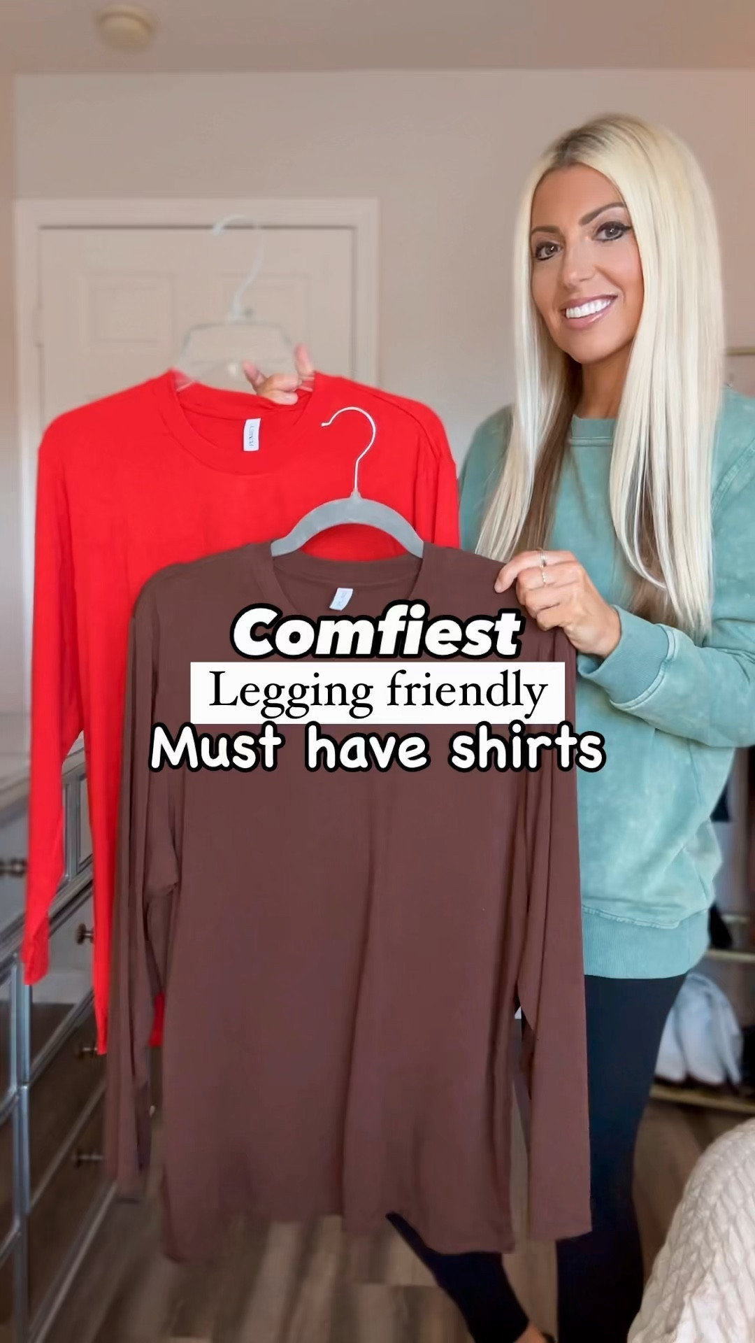 These soft, loose fit, long sleeve tees are a must have basic for Fall & winter! Perfect for everyday or dressed up and great layered for colder weather. Comes in several colors and under $20 on Amazon Prime. 

Wardrobe essential / legging friendly t-shirt / fall fashion / layering / fashion must have / fall basic / comfy style / Amazon fashion / cozy / outfit inspo / affordable style / under 20

#wardrobeessential #closetstaple #fallfashion #longsleevetee #leggingfriendly #falloutfit #giveaway #wardrobebasic #amazonfashionfind #casualstyle #casualoutfits #amazonfashion #amazonmusthaves #outfitideas #affordablestyle #fallstyle #comfy #everydayoutfit #athleisure #everydaystyle #layering #casualfashion #affordableoutfit #everydayfashion #ltkunder50 #capsulewardrobe #tshirt #comfyoutfit 

#LTKActive #LTKFindsUnder50 #LTKStyleTip