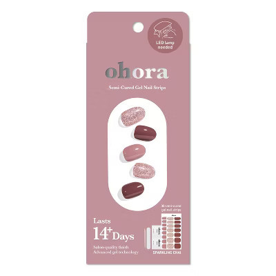 Ohora Gel Nail Art Design Line - Sparkling Chai - 30ct | Target
