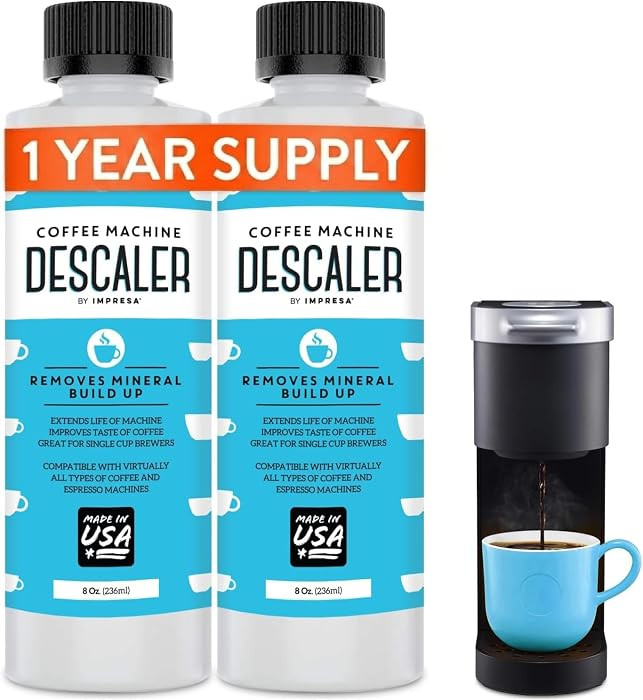 IMPRESA Coffee Machine Descaler, 2-Pack (1-Year Supply) Universal Descaling | Amazon (US)