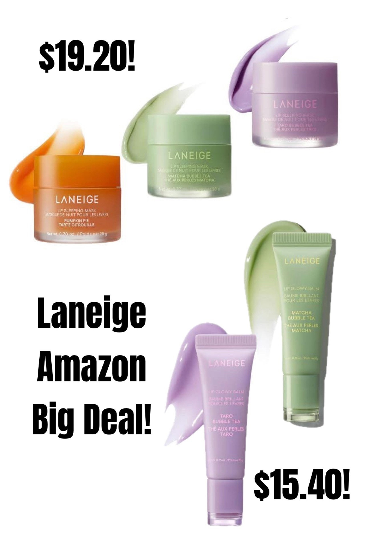 Good Morning! Amazon’s Spring Sale is LIVE, and time and again, their Laneige sales are one of the very top sellers!! Their newest flavors of both the Glowy Lip Balm and Lip Sleeping Mask are marked down today - these will go quickly at the sale pricing!! 

#LTKBeauty #LTKSaleAlert #LTKHome