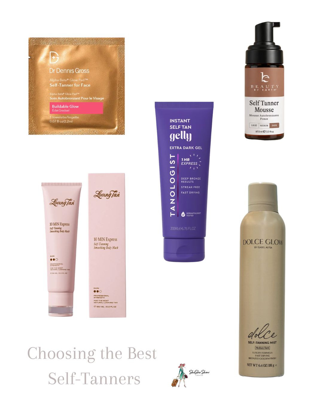 Save your skin!!! To get that pretty glow for your summer skin then use a self tanner instead of direct sun without sunscreen. Fastest way to age your skin

#LTKBeauty #LTKOver40 #LTKselfcare