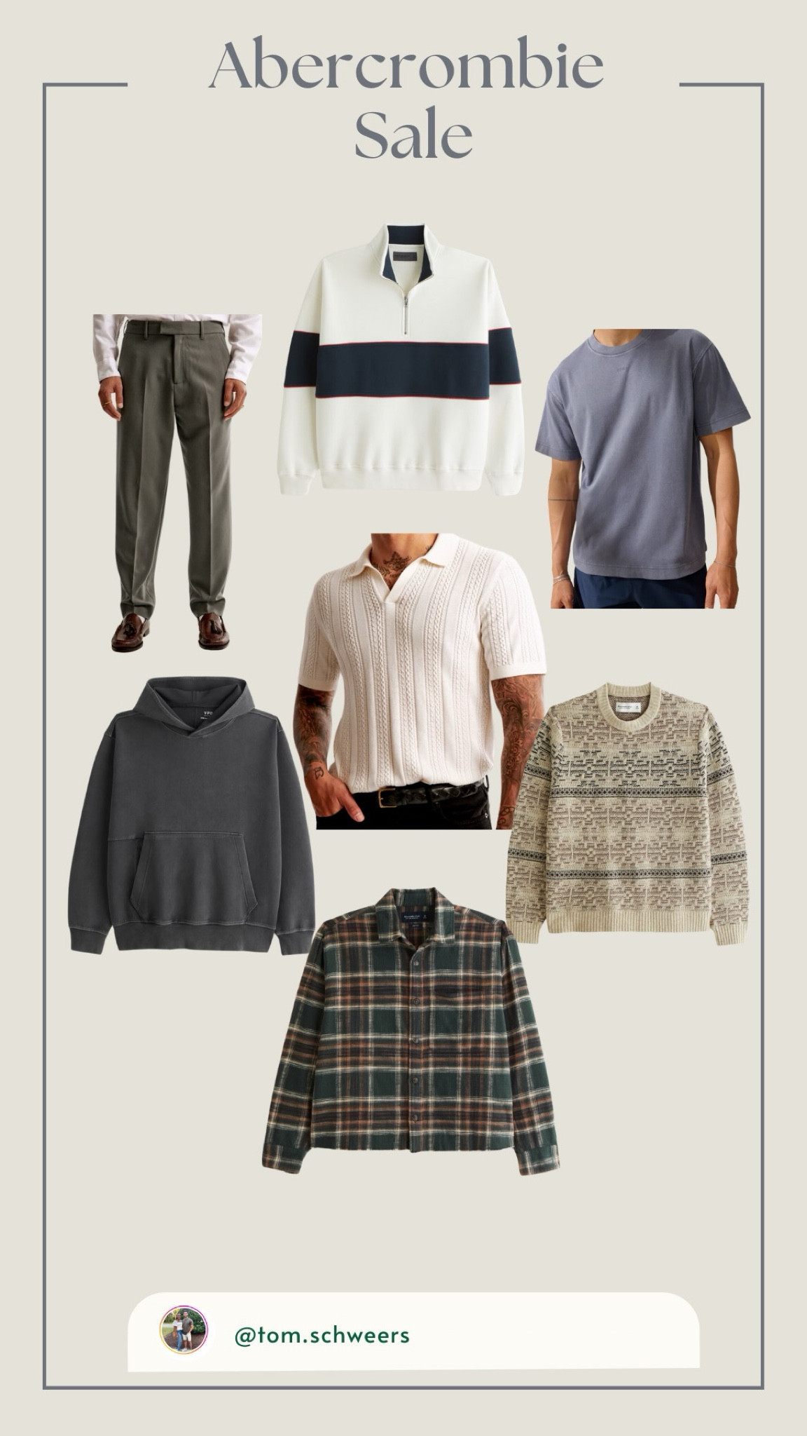 Abercrombie is 20% off when you shop in the app today through 9/29 

#LTKMens #LTKFindsUnder50 #LTKStyleTip