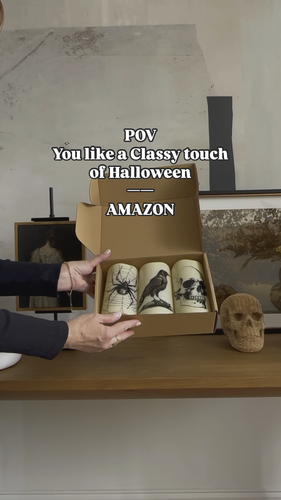 Classy Halloween for just the right touch. Linked all the console items


#LTKHome #LTKFindsUnder50 #LTKVideo