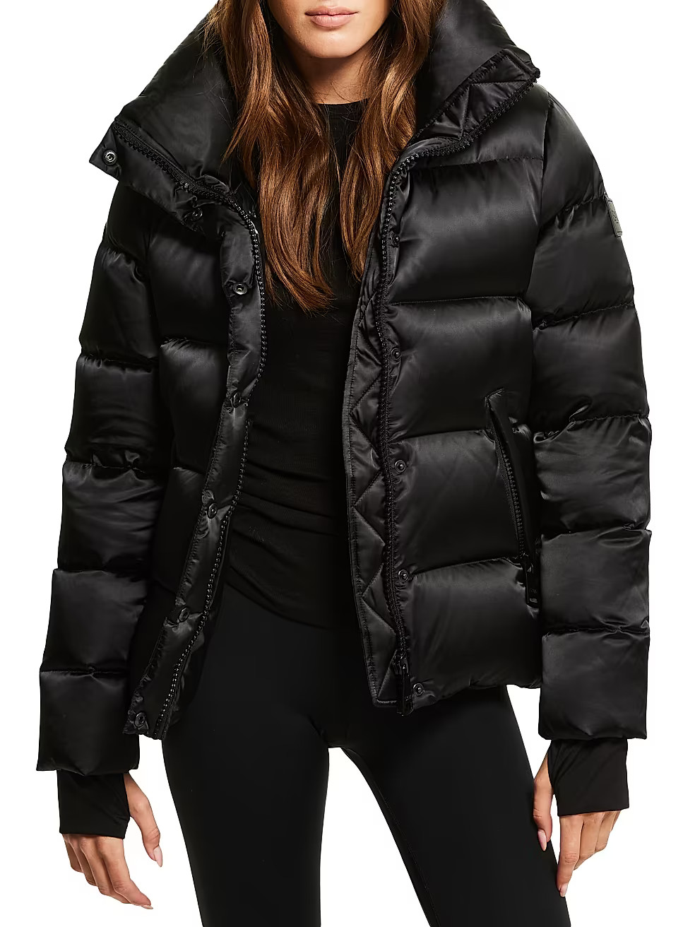 Sam. Isabel Satin Puffer Jacket | Saks Fifth Avenue