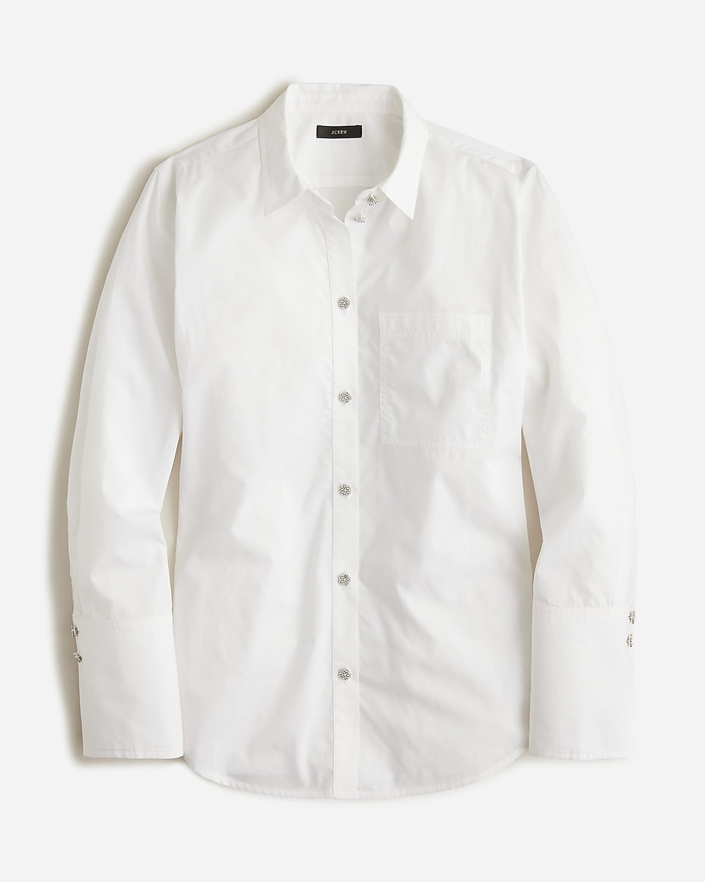 Garçon cotton poplin shirt with pearl buttons | J. Crew US
