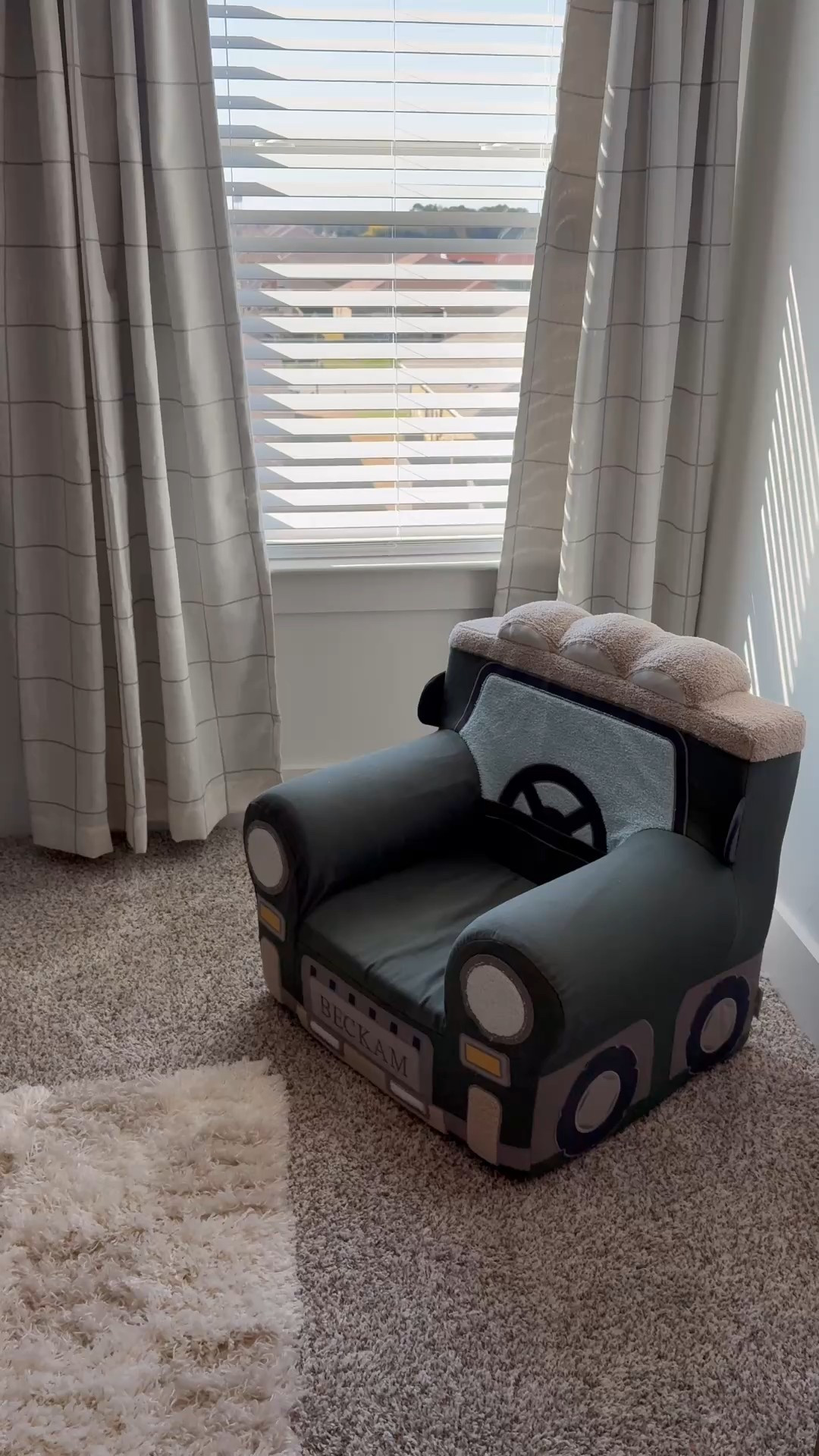 Pottery barn Jeep chair 🤍

#LTKKids