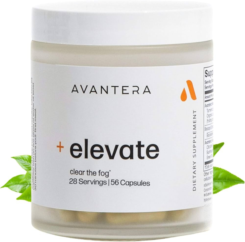 Avantera Elevate Premium Nootropic Supplement - Beat Brain Fog - Best Focus Supplements for Memor... | Amazon (US)