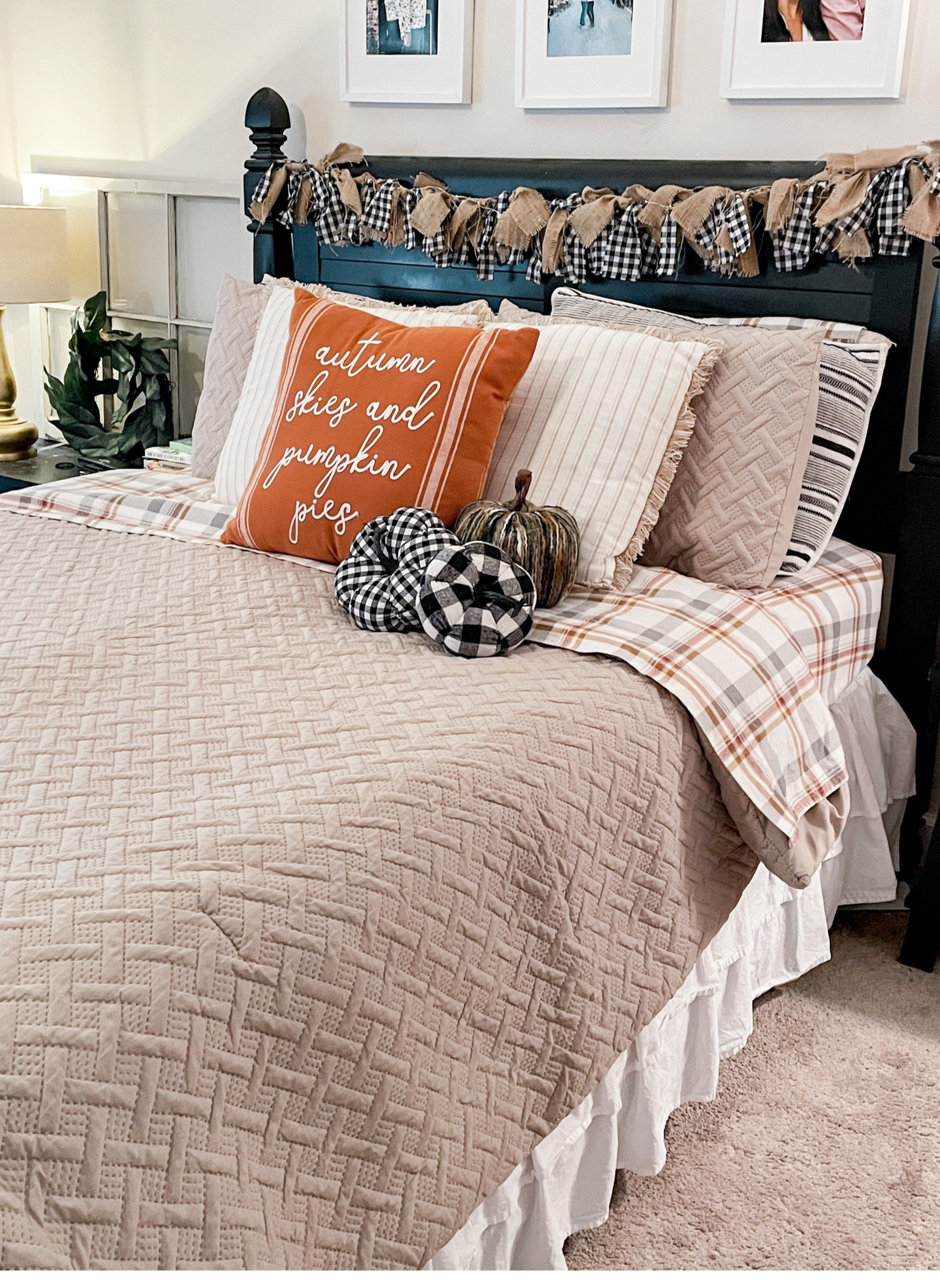 Ready for fall 🍁🍂🎃

Tags:
Fall bedding
Fall comforter
Fall home
Fall home decor
Fall sheets
Fall flannel sheets
Target fall decor
Target home
Amazon fall decor
Amazon home
Fall pillows
Fall master bedroom
Amazon bedspread
Amazon bedding 
Fabric Pumpkins 
Queen bedding
King bedding
Affordable bedding
Bedskirt
Farmhouse bedding
Magnolia bedding 
Farmhouse master


#LTKSeasonal #LTKunder50 #LTKhome