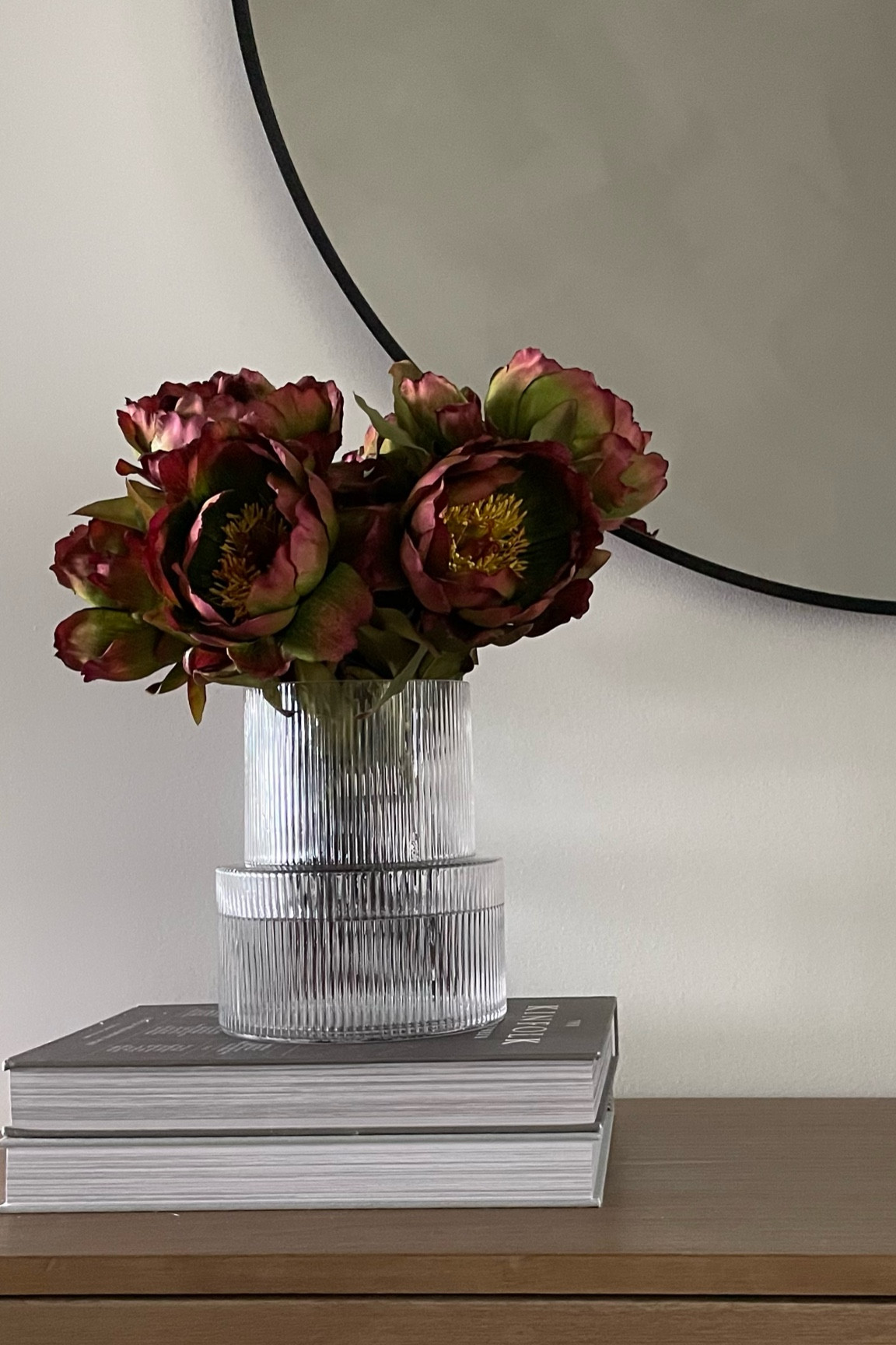 Glass fluted vase. Viral vase. Glass vase. Amazon base. H&M vase. Fall peonies. Faux peonies  

#LTKhome #LTKFind #LTKSeasonal