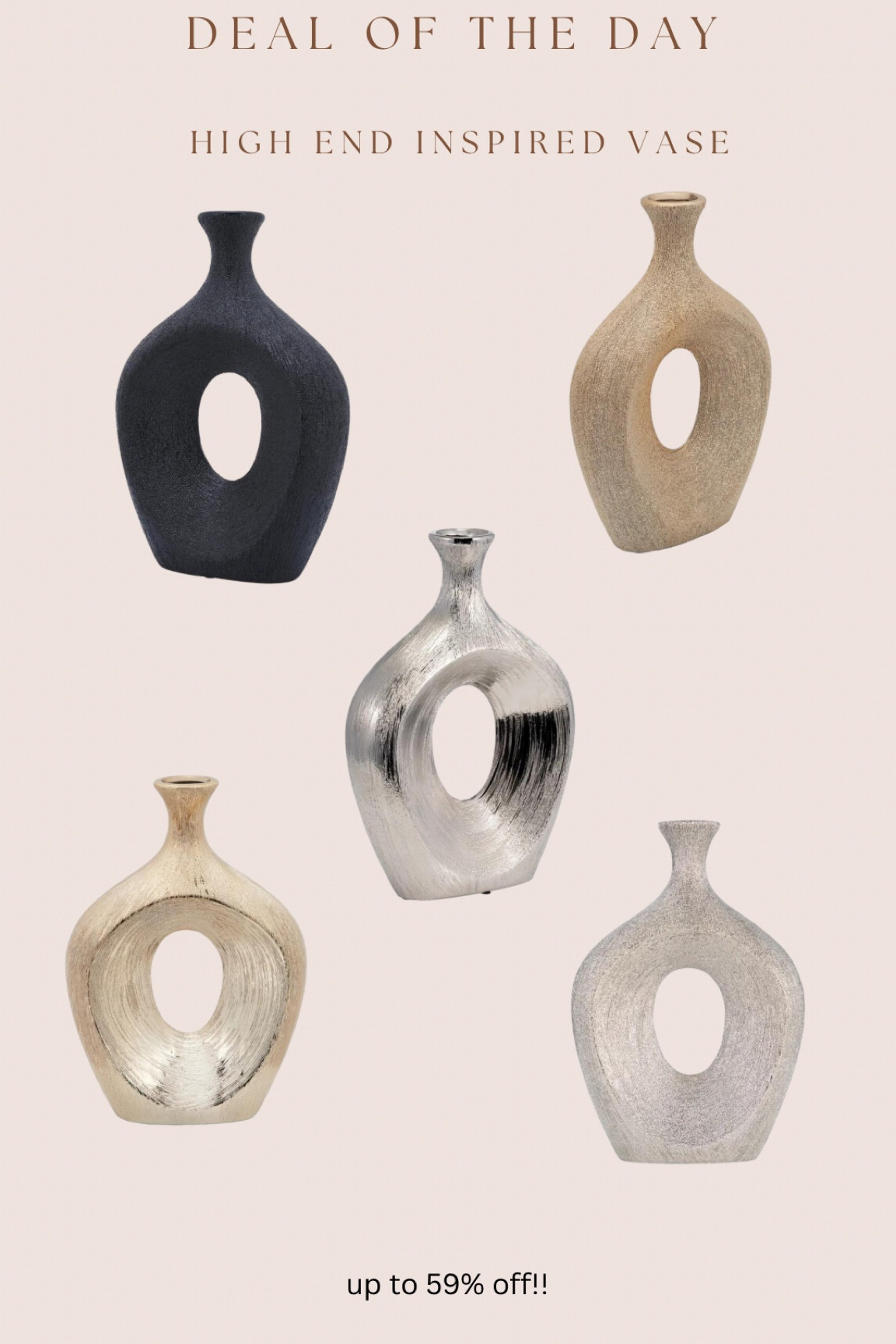 I just found these gorgeous high end inspired vases on major sale!!! I love the different textures of these. Can fit so many home decor styles 😍

#LTKHome #LTKSaleAlert #LTKStyleTip