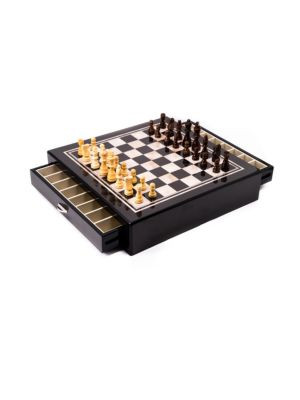 Bey-Berk Mother-of-Pearl Inlaid Wood Chess Board on SALE | Saks OFF 5TH | Saks Fifth Avenue OFF 5TH