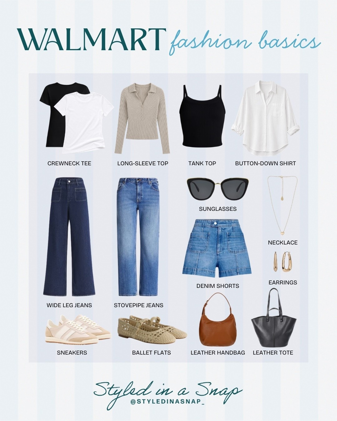 ✨✨ Walmart Fashion Basics. Easy everyday basics you’ll wear over and over again!

#LTKSeasonal #LTKOver40