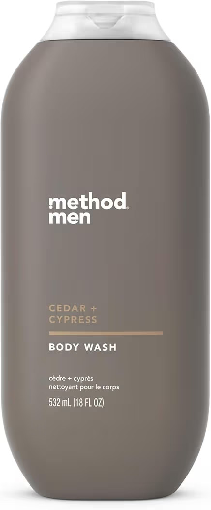 Method Men Body Wash, Cedar + Cypress, Paraben and Phthalate Free, 18 fl oz (Pack of 1) | Amazon (US)