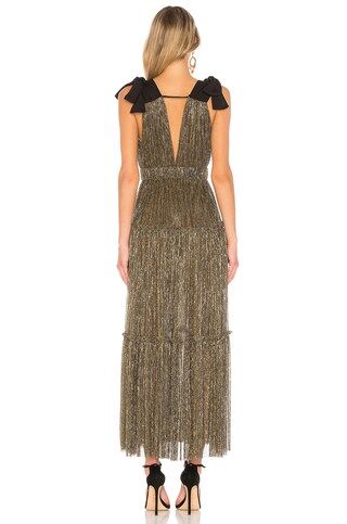 Sabina Musayev Ray Dress in Gold from Revolve.com | Revolve Clothing (Global)