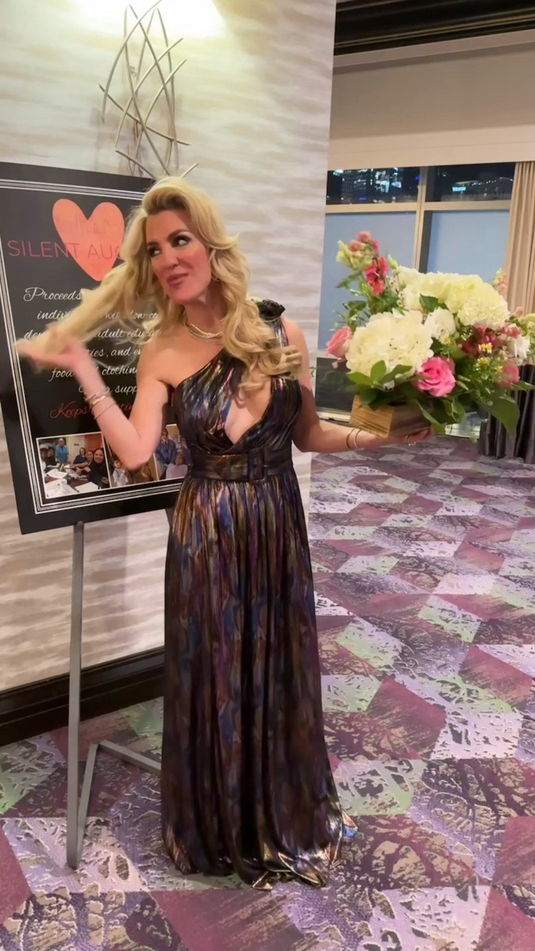 Manos De Cristo Share The Love Gala 2026!  🦋🪄🫶🏻💋💯🍯

Retrofete Oil Spill Gown for the win!  This dress will always and forever be one of my favorites!  No matter what year it is!  

#LTKdayinmylife #LTKBeauty #LTKWedding
