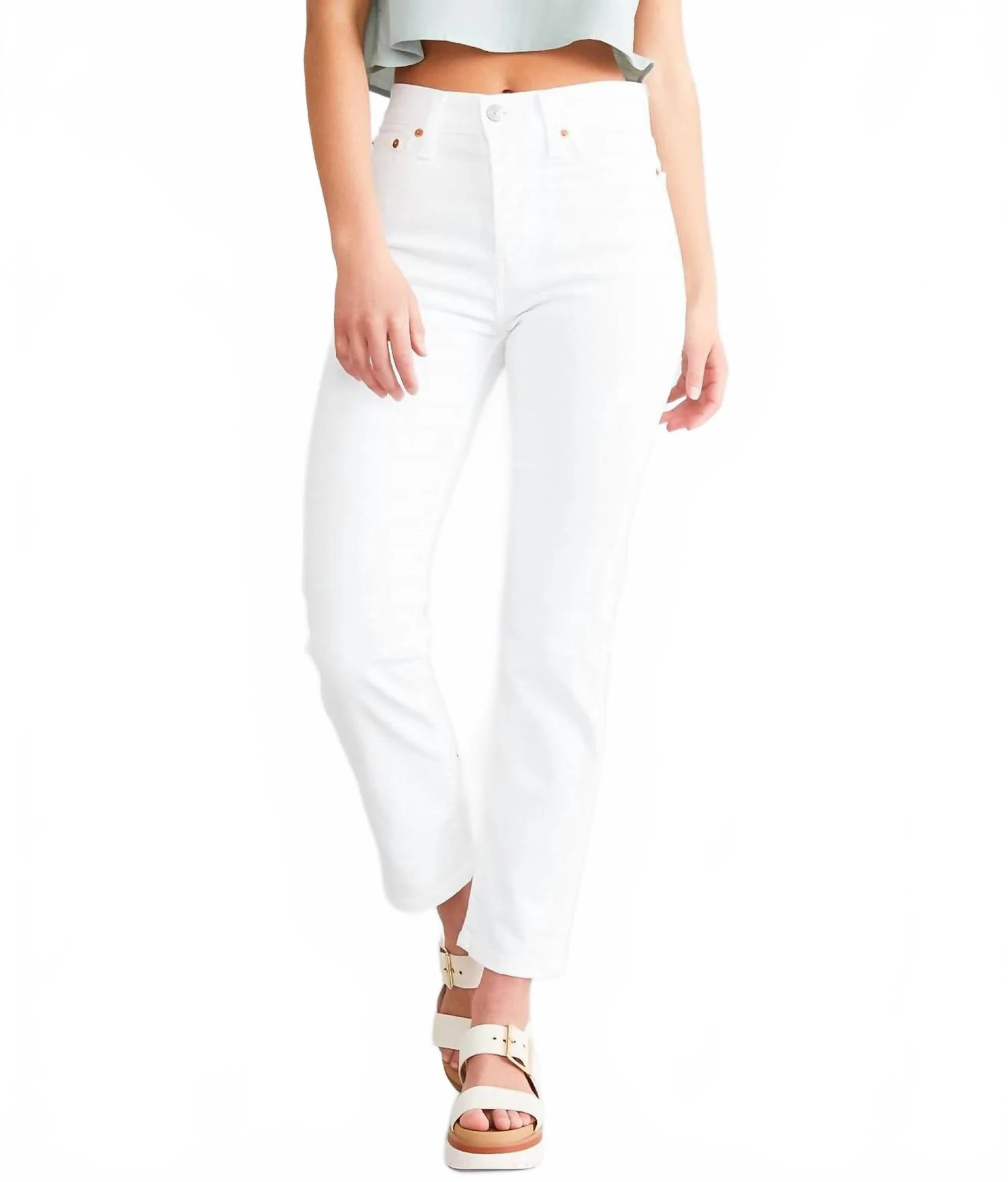 Wedgie Straight Jean In Naturally Good | Shop Simon