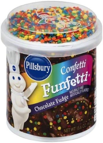 Pillsbury Funfetti Frosting, Chocolate Fudge (Pack of 2) | Amazon (US)