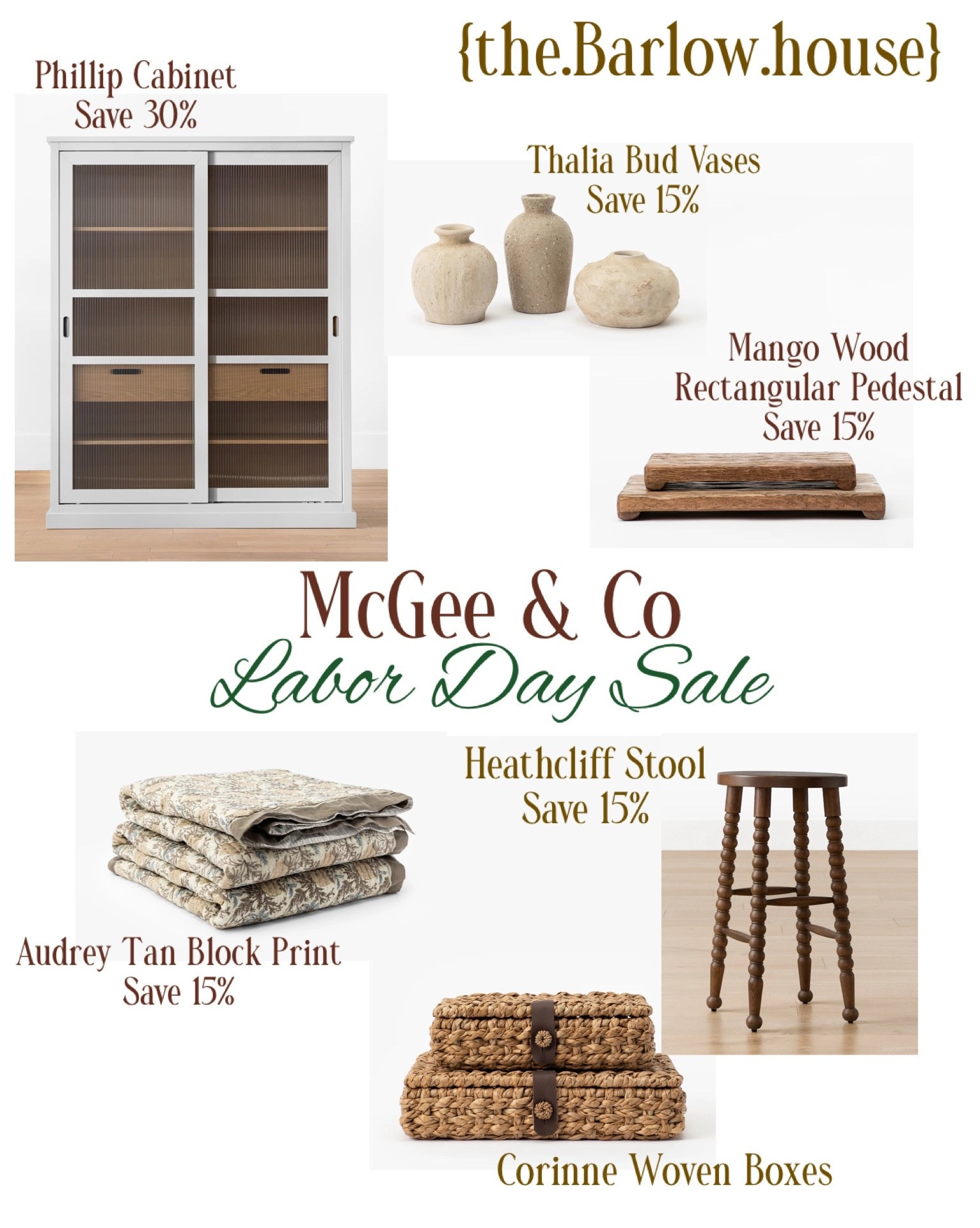 Labor Day Sale 
McGee & Co 
Fall Home Decor 

Console table 
Coffee table 
Living room 
Decor finds 
Bedroom 
Office 
Autumn colors 
Fall colors 

#LTKSeasonal #LTKHome #LTKSaleAlert