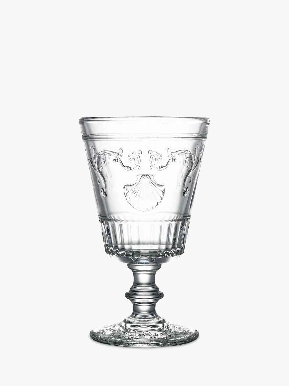 La Rochère Versailles Wine / Water Glass, Set of 6, 400ml, Clear | John Lewis (UK)