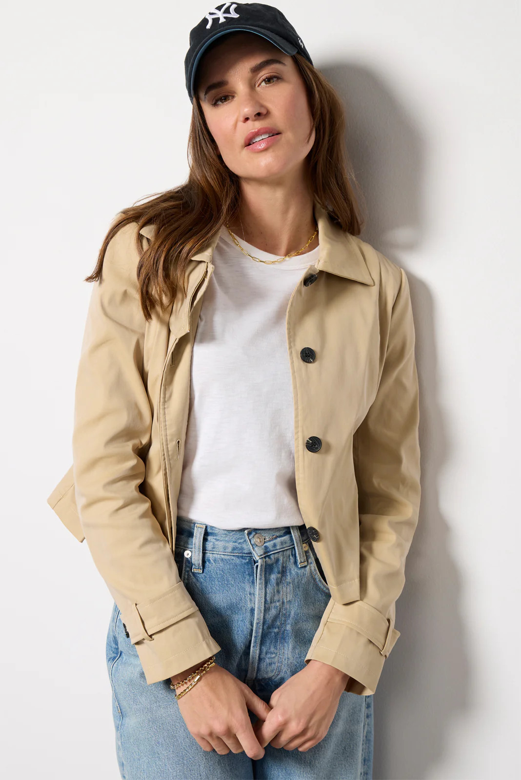 Cropped Trench | Evereve