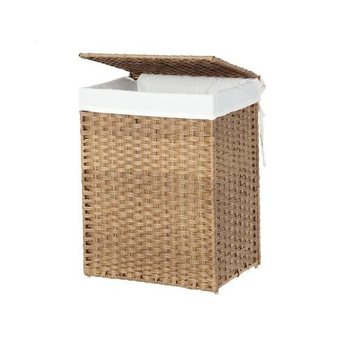 Handwoven Laundry Basket | Songmics
