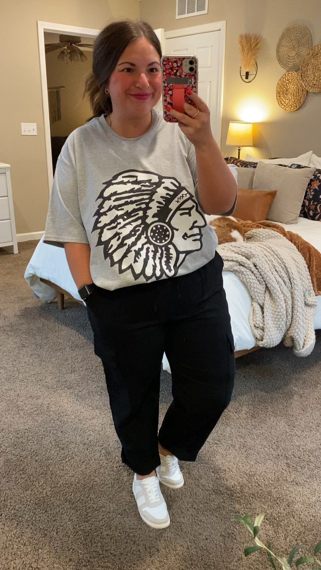Love a simple tee for gameday!

sneakers: fit true to size // wearing a 5
pants: fit true to size // wearing a large
tee: fits true to size // wearing a men’s XL 

 #LTKMidsize #LTKFindsUnder50 #LTKStyleTip