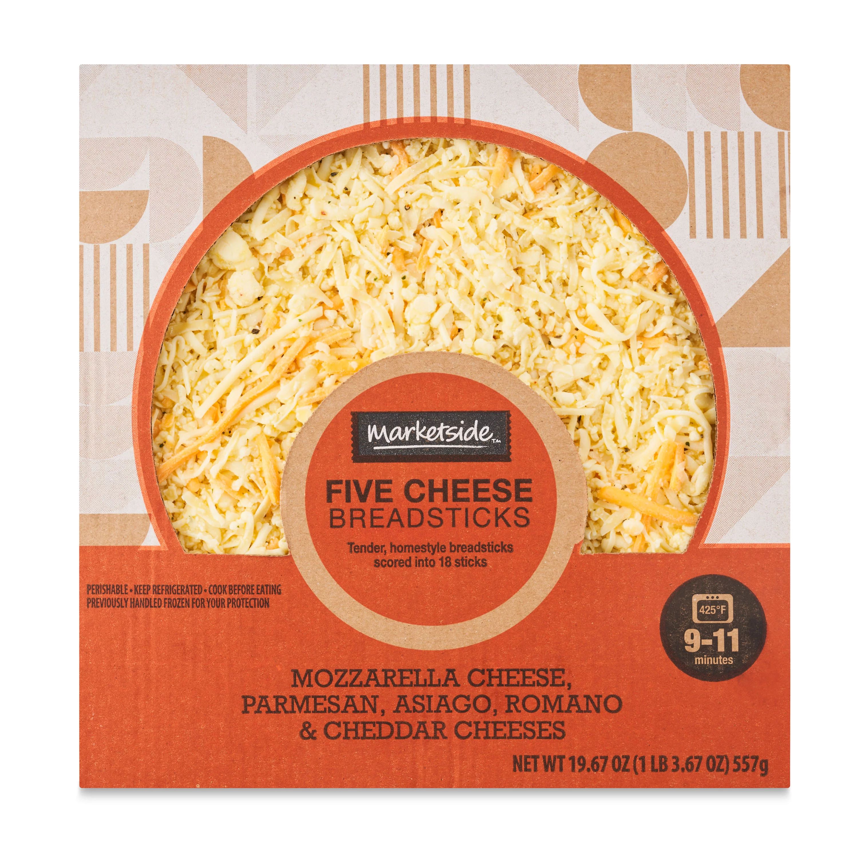 Marketside Five Cheese Breadsticks, 19.67 oz, 18 Count (Fresh) - Walmart.com | Walmart (US)